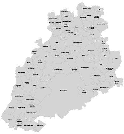 Carte du territoire